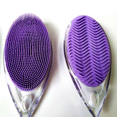 Amazon TPR Soft Bristle pet hair brush for furniture pet hair removal