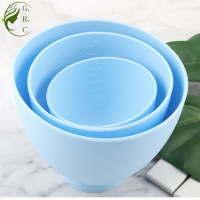 DIY Professional Beauty Eyelash Extension Mask Homemade Mask Tool Mask Bowl Food Grade L/M/S sizes Holder Silicone Mask Bowl